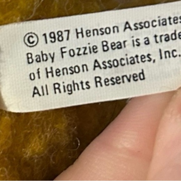 Vintage 1987 McDonald’s Jim Henson Muppet Babies Fozzie Kermit Ms Piggy W Tags - Picture 4 of 8